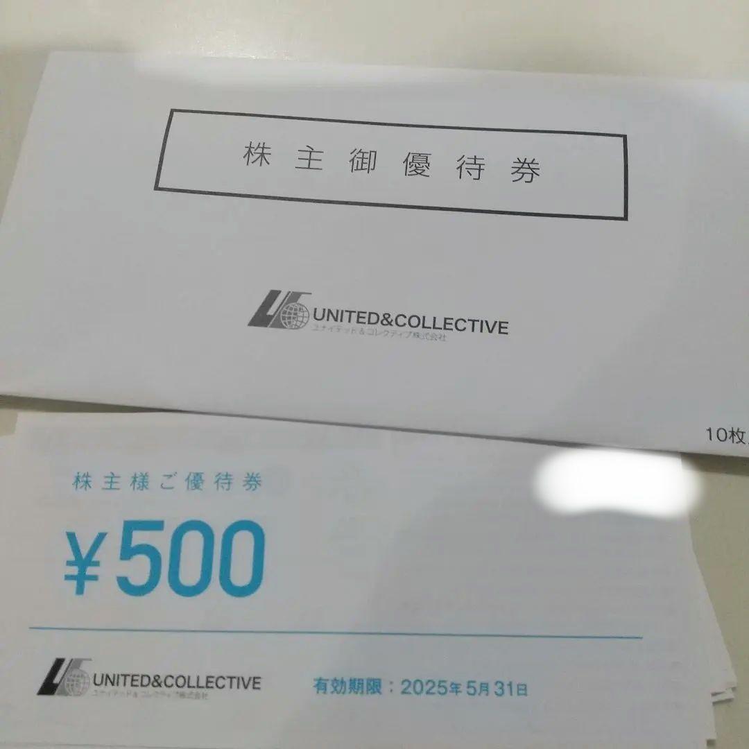 ユナイテッドu0026コレクティブ5000円分  UNITEDu0026COLLECTIVE