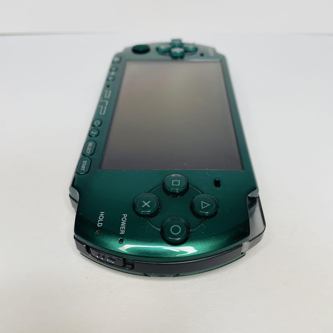 PSP-3000 グリーン 本体のみ - メルカリ