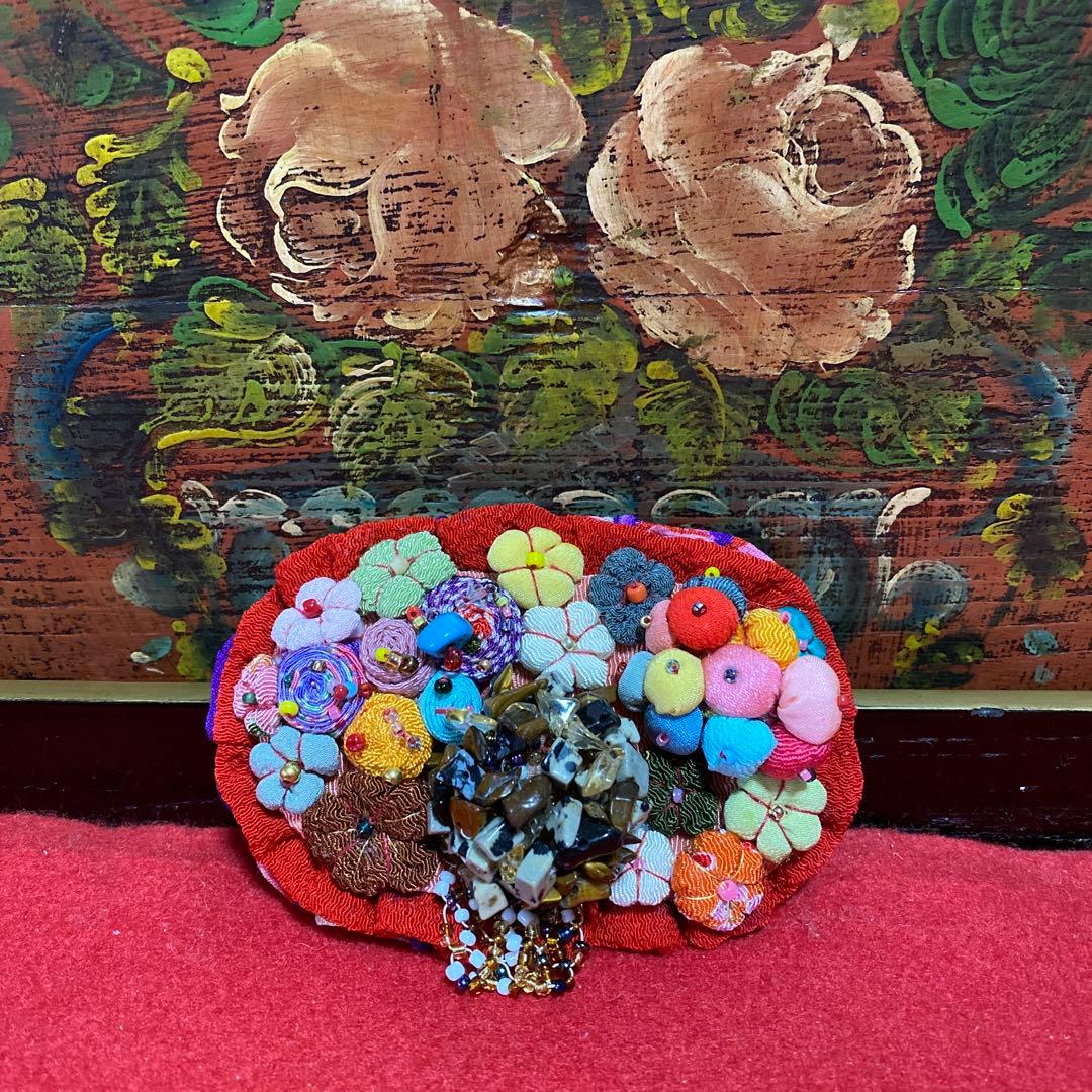 古布のブローチ٩(๑ᴗ๑)۶