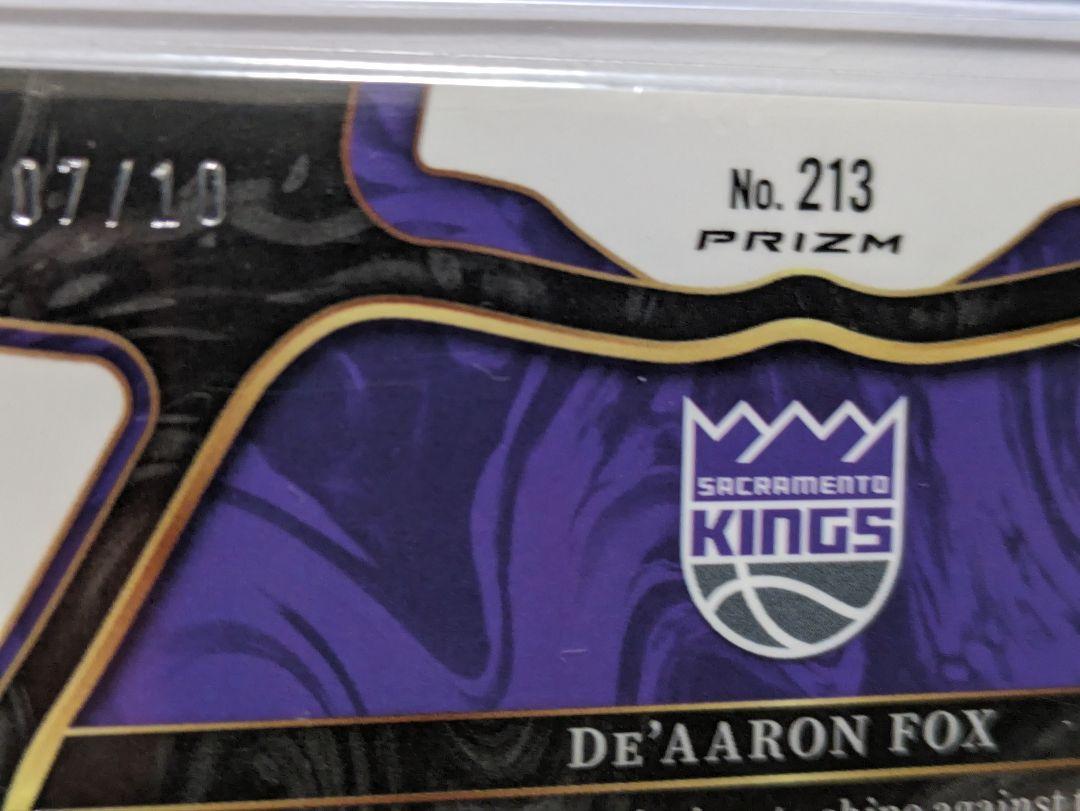 PSA9 ディアロンフォックス　De'Aaron Fox　SELECT
