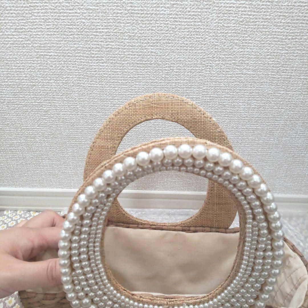 アナトリエ　カゴ　バッグ 新品】アナトリエ カゴバッグ