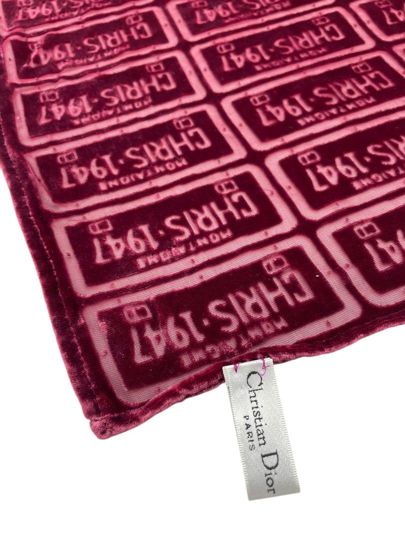 【Christian Dior 】ディオール　シルク混　 ストール スカーフ
