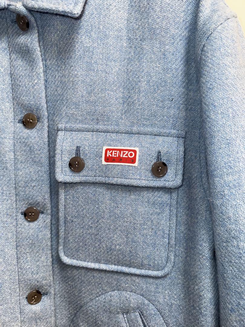 限定⭐︎KENZO PARIS ライトブルー ジャケット,ウールジャケット