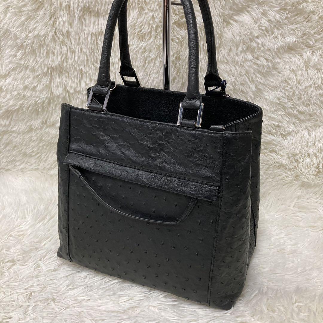 【新品未使用品】JRAタグ付き オーストリッチ　本革バッグ　ショルダーバッグ 楽天市場】【中古】JRA ターンロックオーストリッチハンドバッグ