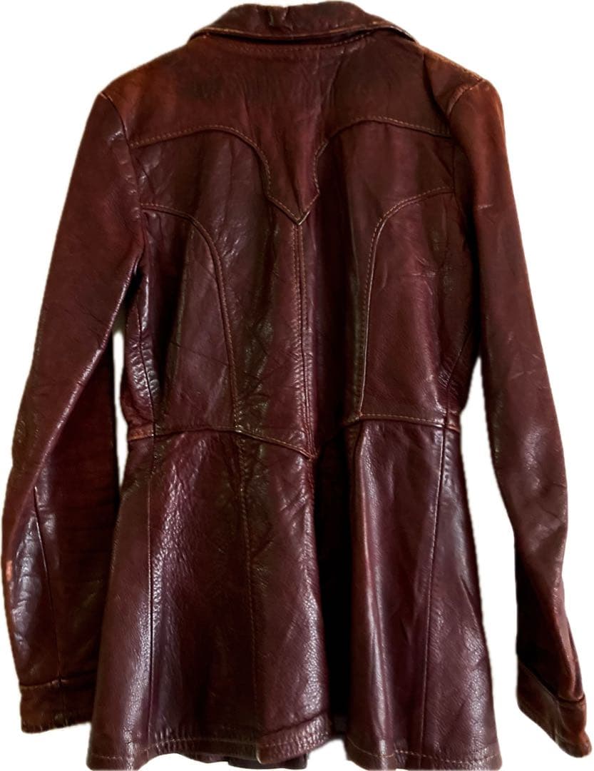 今週末まで70’s oshwahkon オシュワコンのレザージャケット 今週末まで70’s oshwahkon オシュワコンのレザージャケット