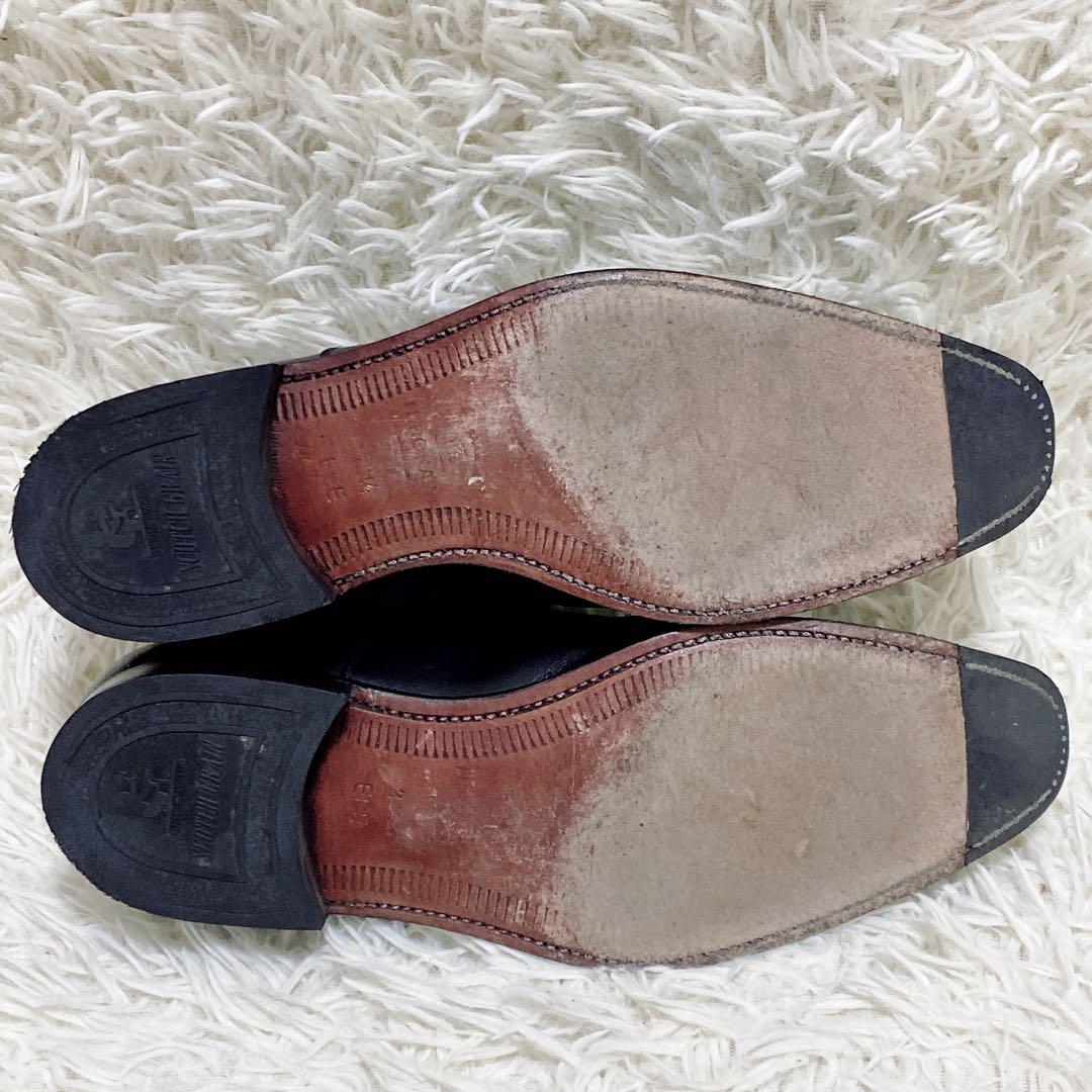【美品】✨ スコッチグレイン　ビジネスシューズ　ストレートチップ　8048