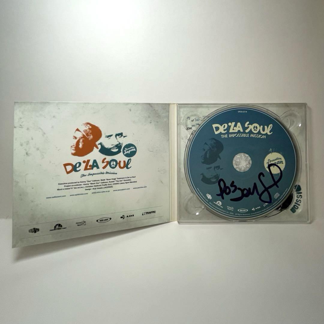 The Impossible Mission　De La Soul　サイン入り