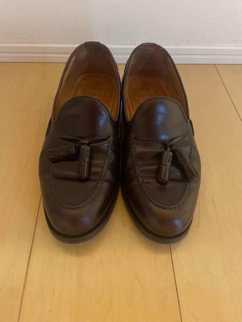 【定価25000円】ベアウイック ダークブラウン レザー タッセルローファー