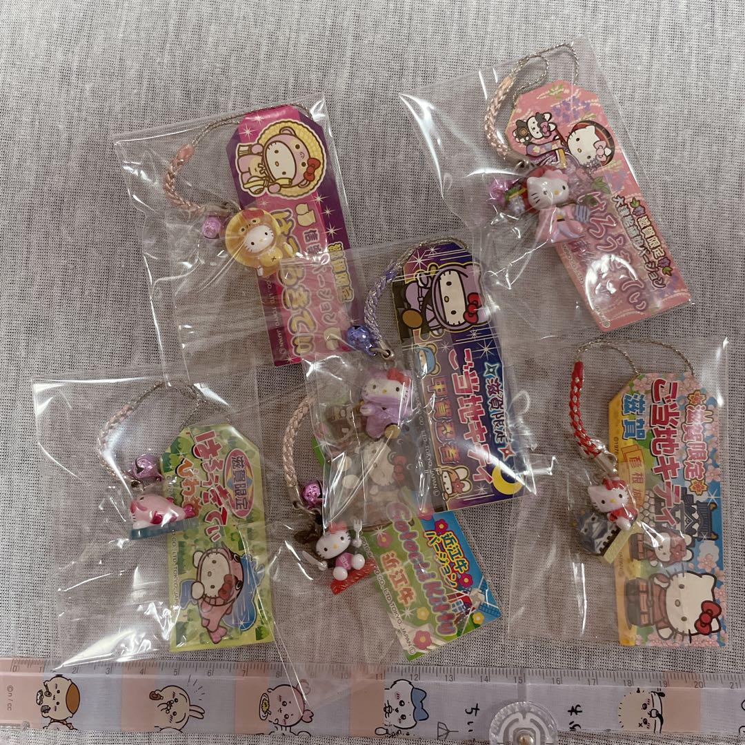 ご当地キティ♡滋賀限定キティちゃん根付け6点セット - メルカリ