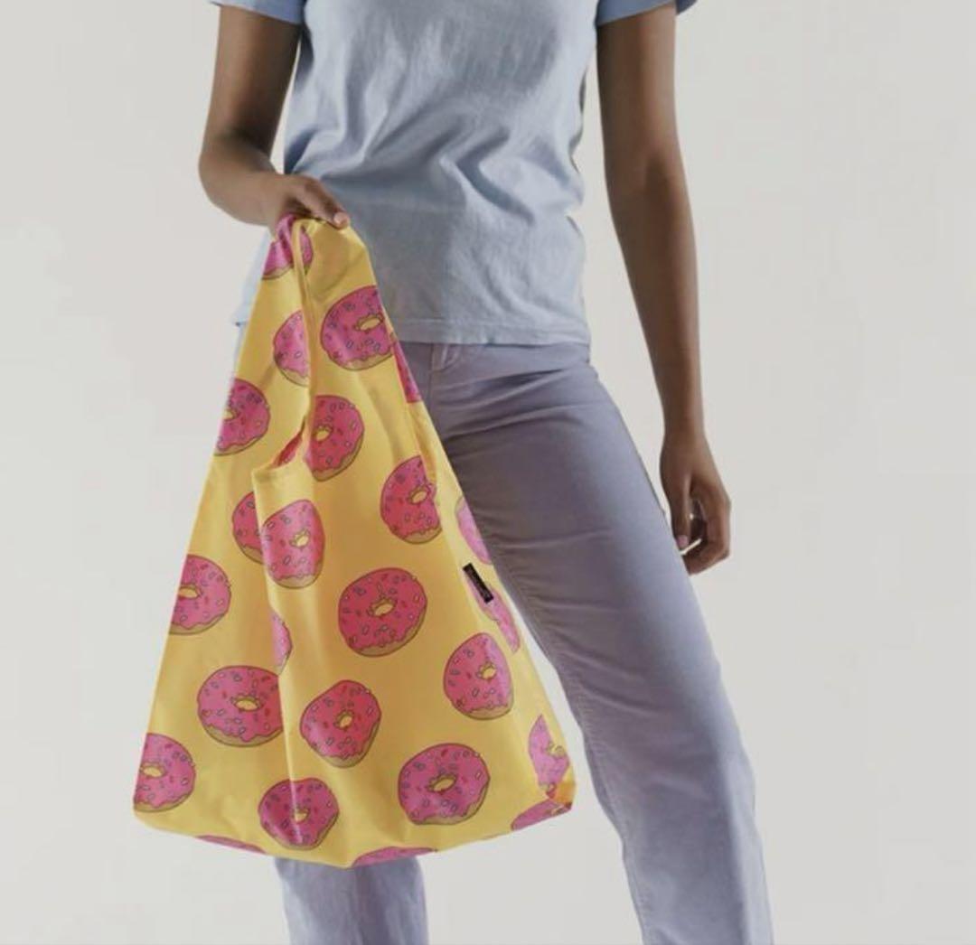BAGGU シンプソンズ ドーナツ ピンクロブスター エコバッグ