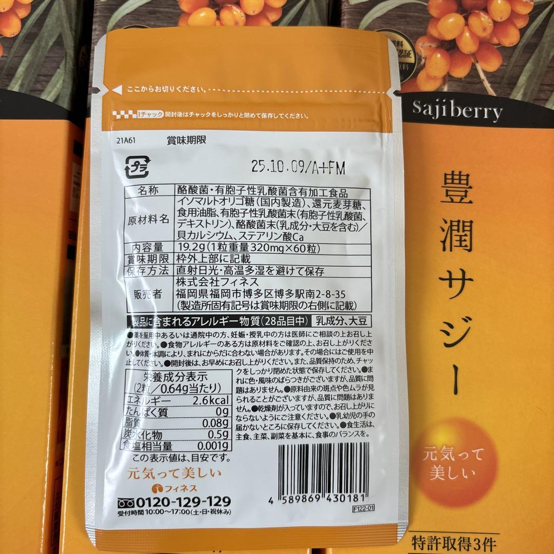 豊潤サジー　1000ml 3本　賞味期限　2025.11.6 豊潤サジー 1000ml 3本セット らくさん菌とにゅうさん菌