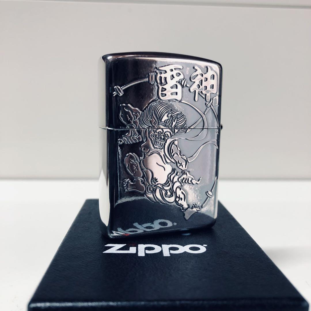 未使用に近い風神雷神アーマZIPPO