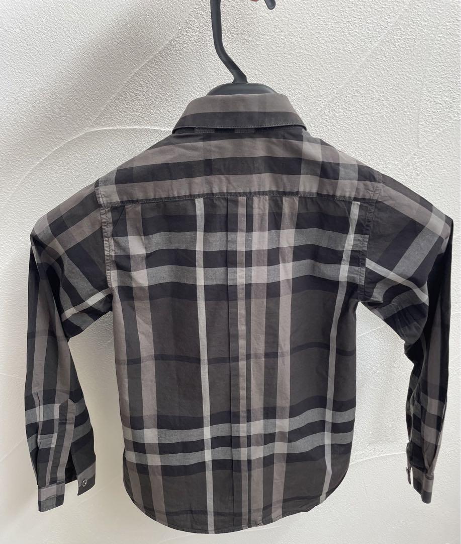 Burberry バーバリー 子供用シャツ128センチ - メルカリ