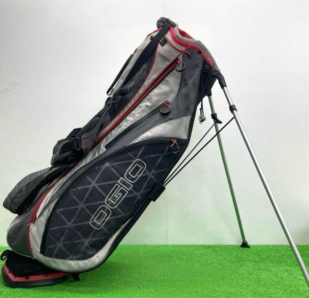 オジオ　OGIO キャディバッグ　9インチ　スタンドバッグ　中古品 オジオ OGIO キャディバッグ 9インチ スタンドバッグ 中古品