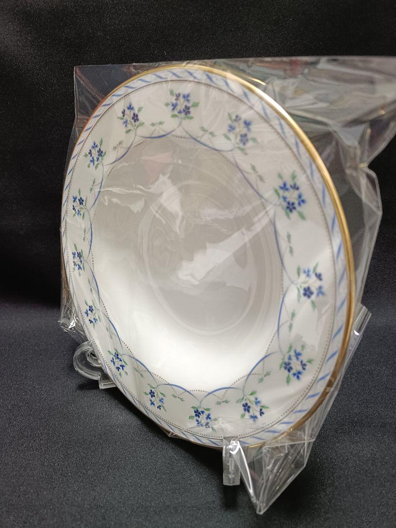 希少【未使用】レノックス ORLEANS BLUE 矢車菊 深皿