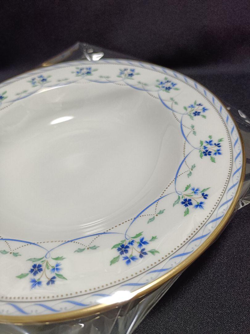 希少【未使用】レノックス ORLEANS BLUE 矢車菊 深皿