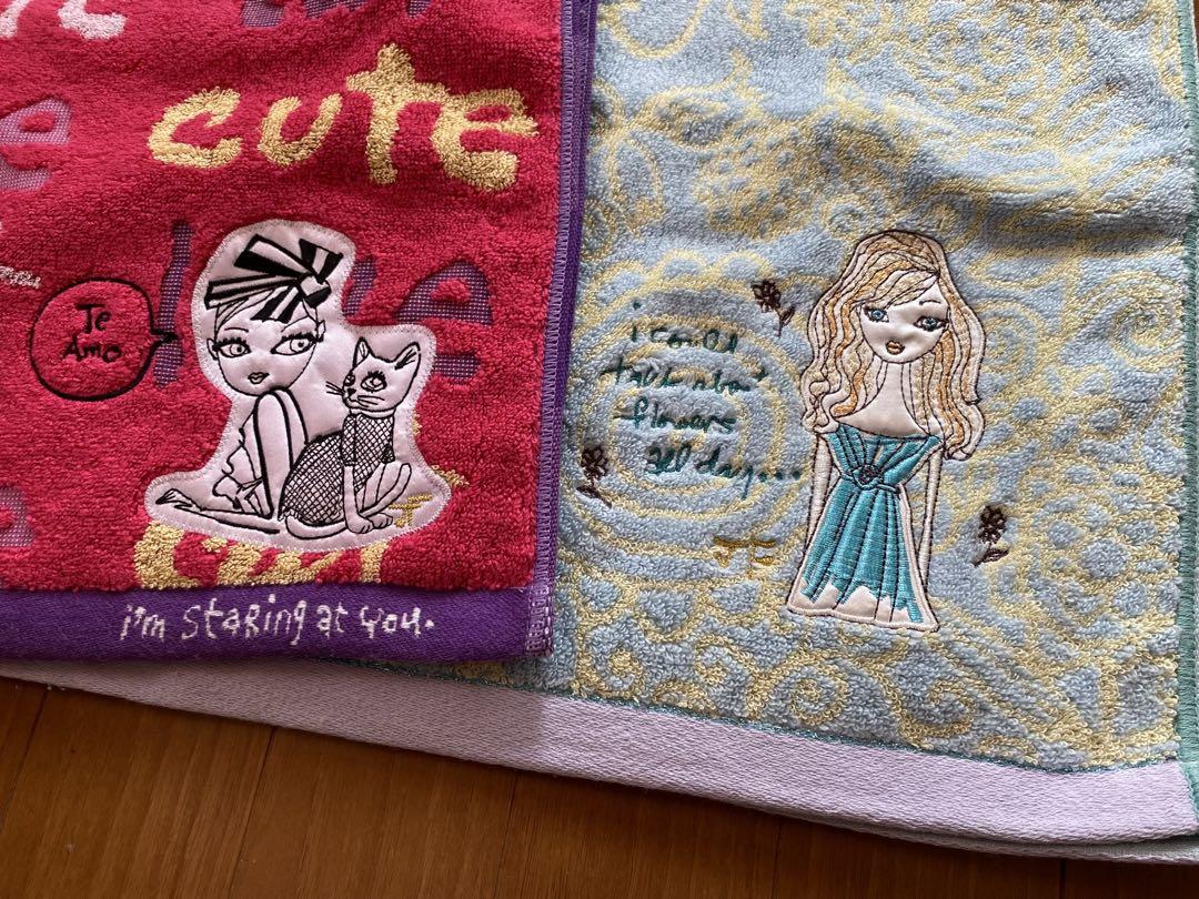 Jeffrey Fulimari バスタオル 2枚セット