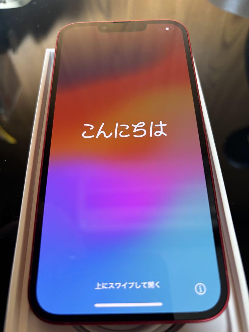 Apple iPhone 13 (PRODUCT(RED)) 本体　128G