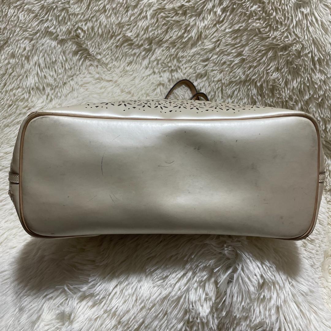 COACH コーチ バッグ コーティング フローラル 花柄 パンチング