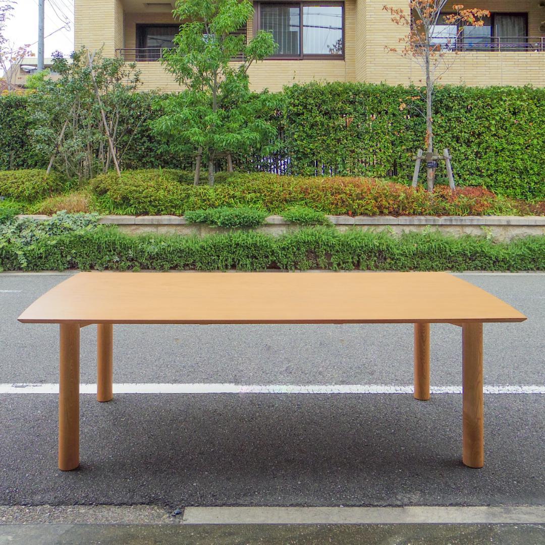 引取可 大阪市53,000】ダイニングテーブルW210cm6人掛 引取可 大阪市53,000】ダイニングテーブルW210cm6人掛