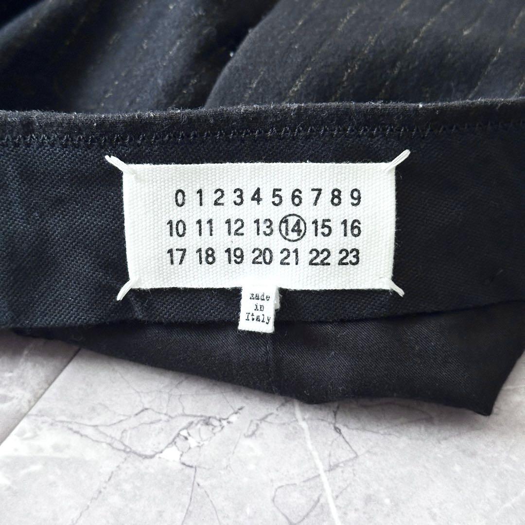 Maison Margiela ⑭ ストライプ スラックス サイズM 48