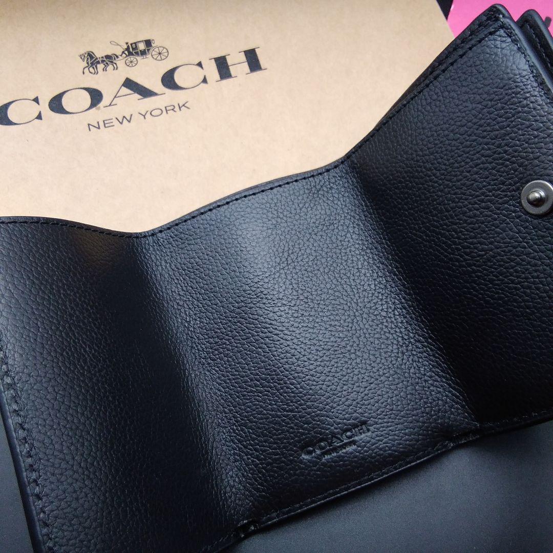 新作 新品 COACH 折り財布 メンズ 人気の小銭入れ付き - メルカリ