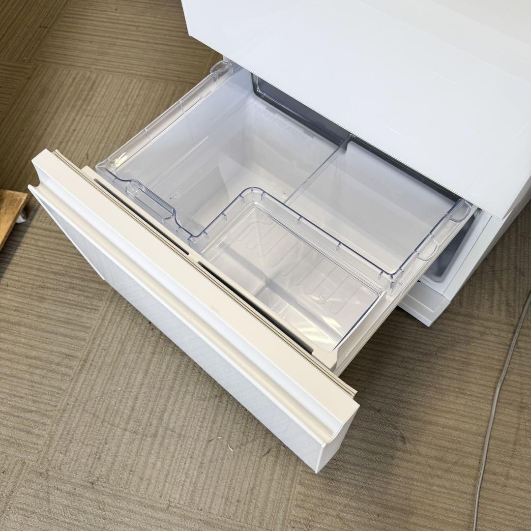 【超美品‼️】シャープ 2021年製 350L冷蔵庫ガラスドア プラズマクラスター
