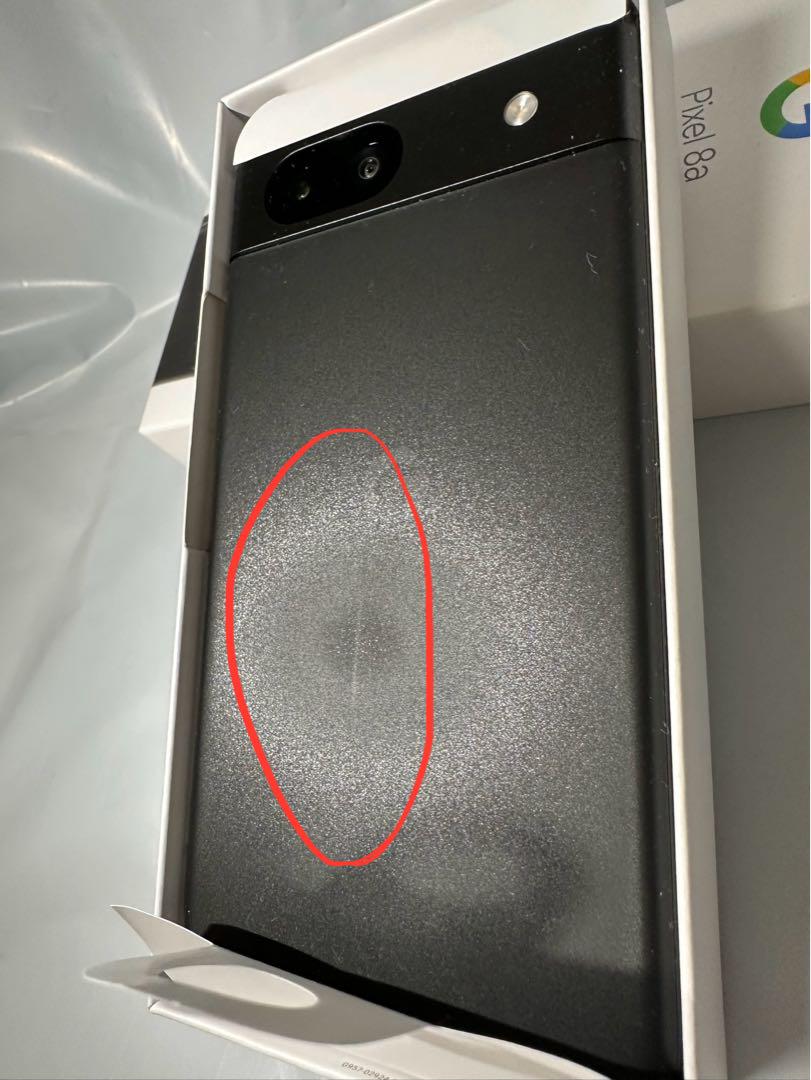 Google Pixel 8a 128GB obsidian 黒