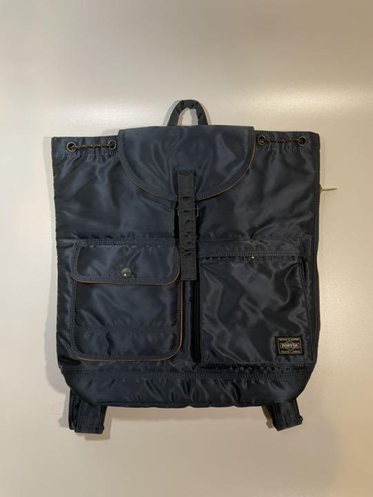 NEW人気 PORTER TANKER BACKPACK アイアンブルー 美品 1r4U7-m67102371150 特価低価