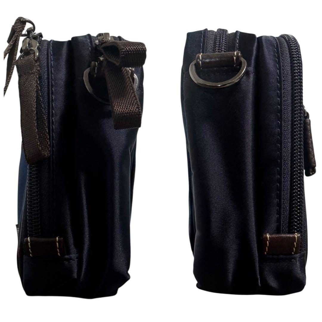 極美品✨PORTER ショルダーバッグ 2way プラン ネイビー ナイロン 極美品✨PORTER ショルダーバッグ 2way プラン ネイビー ナイロン