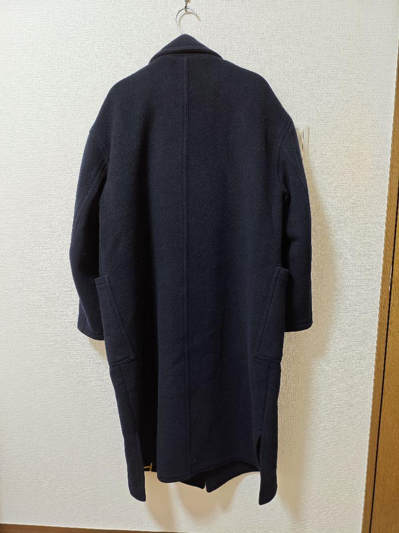 定価¥72600 BEAMS LIGHT別注 オーバーコート ネイビー
