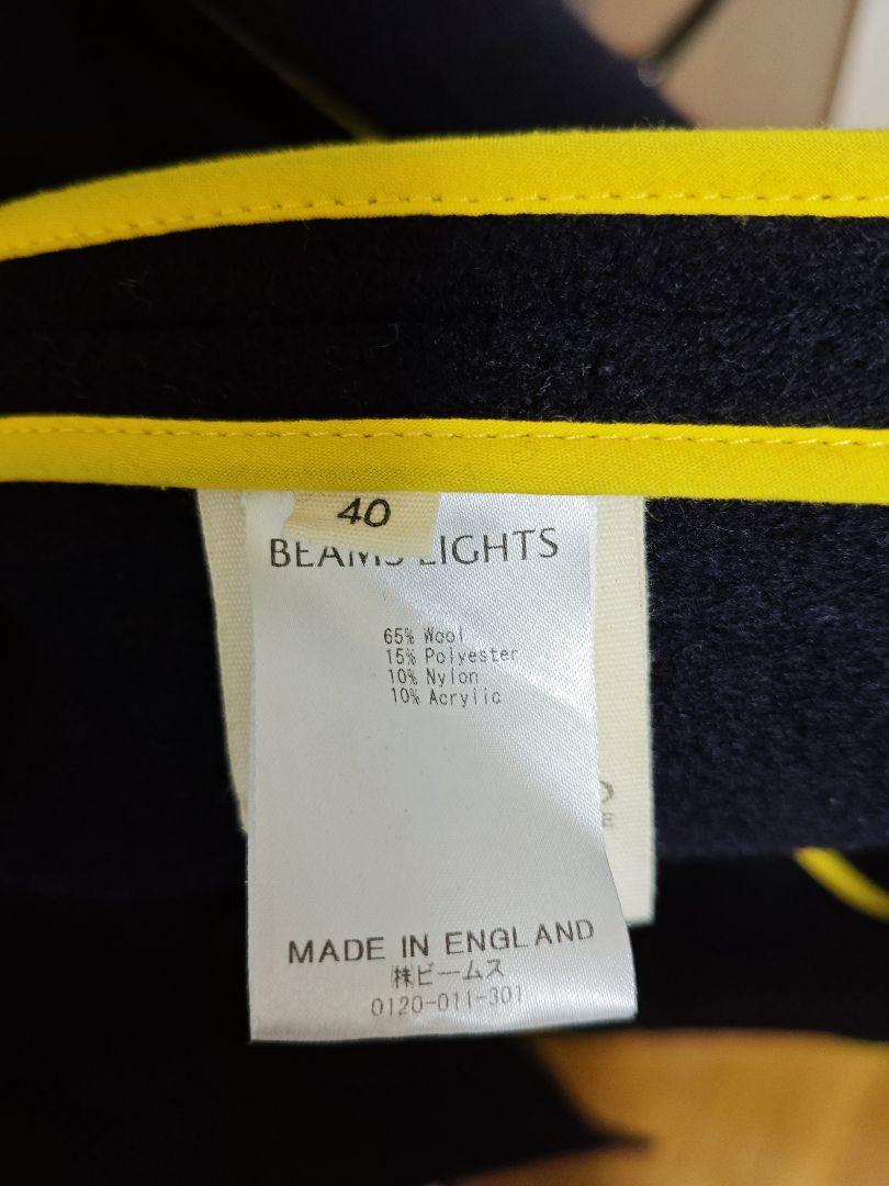 【通販激安】 定価¥72600 BEAMS LIGHT別注 オーバーコート ネイビー メンズ ジャケット・アウター