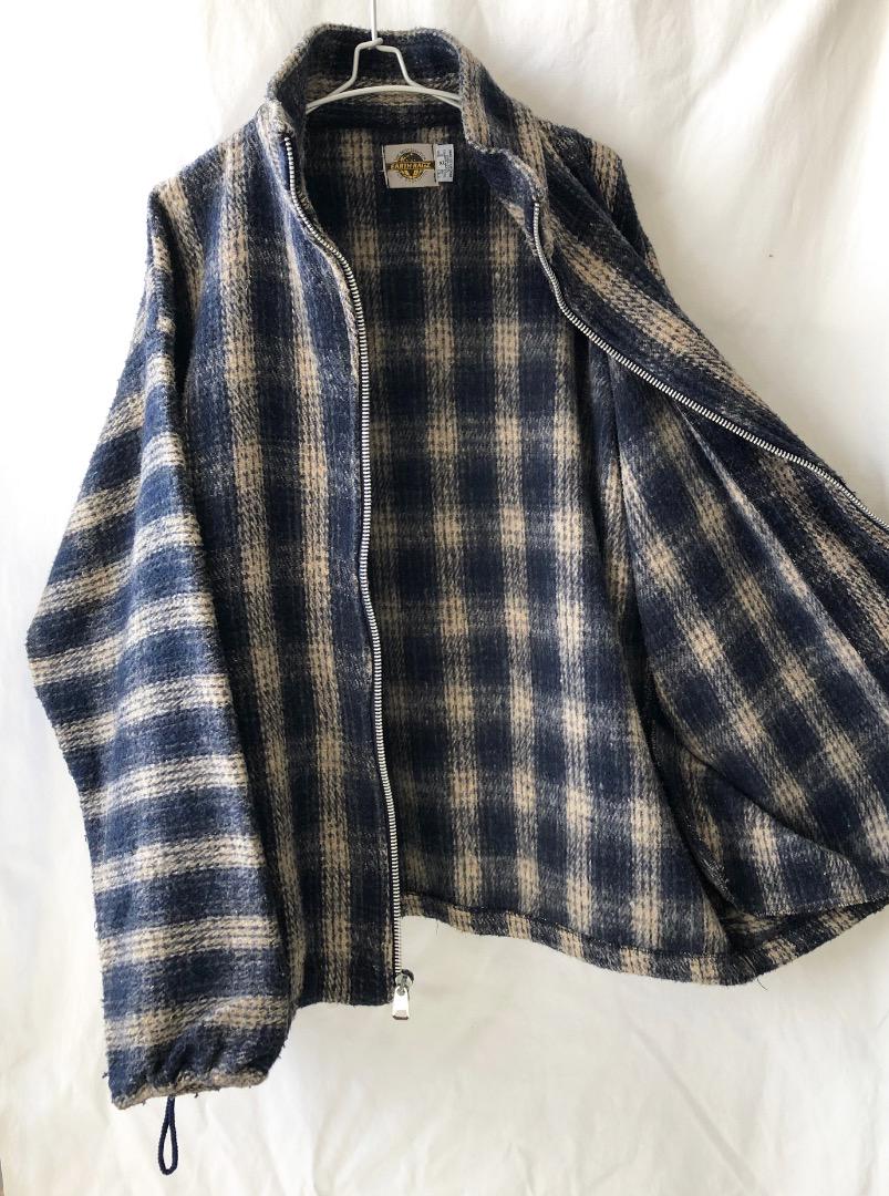 80's/EARTH RAGZ/ baja ジップジャケット/XL/メキシコ製