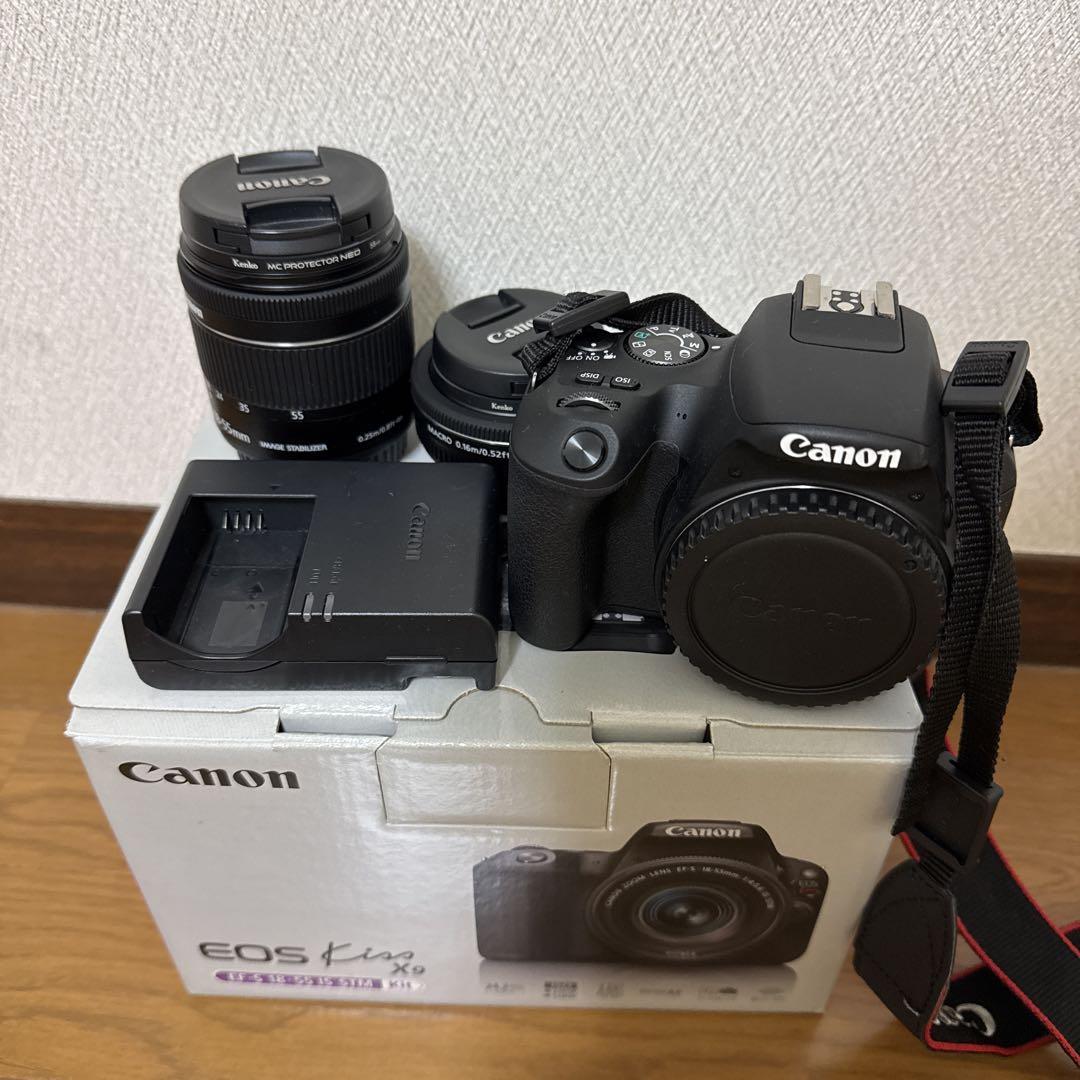 Canon EOS Kiss x9 一眼レフ 標準レンズ セット 単焦点付き Canon EOS Kiss x9 一眼レフ 標準レンズ セット 単焦点付き