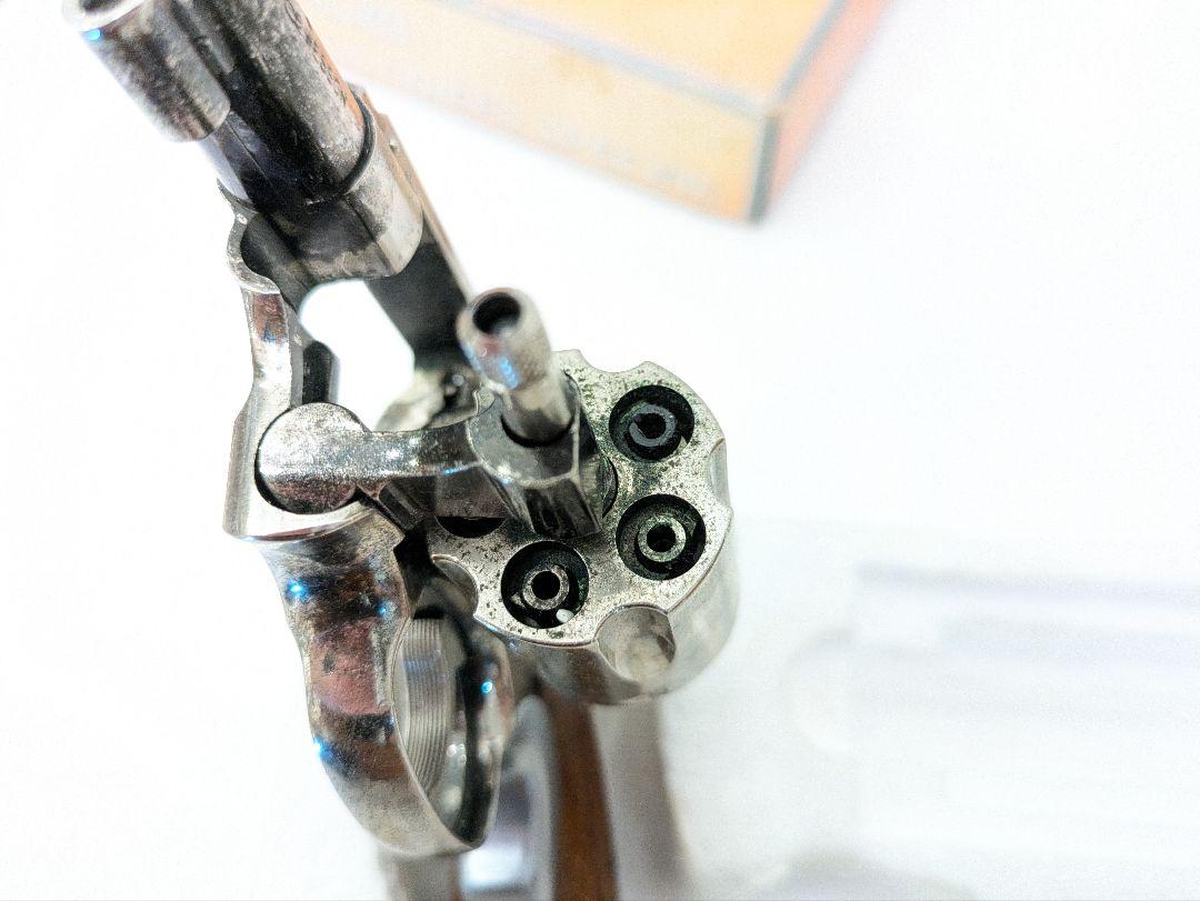 コクサイ S&W M36 チーフスペシャル モデルガン カートリッジ9個