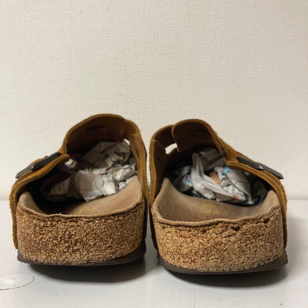 BIRKENSTOCK ボストン スエード ブラウン 42 27.0cm fkip.unmul.ac.id