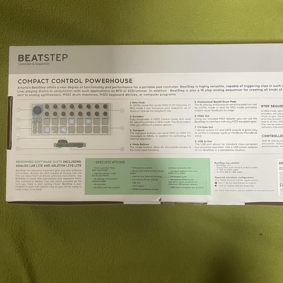 DJ機材 ARTURIA BEATSTEP