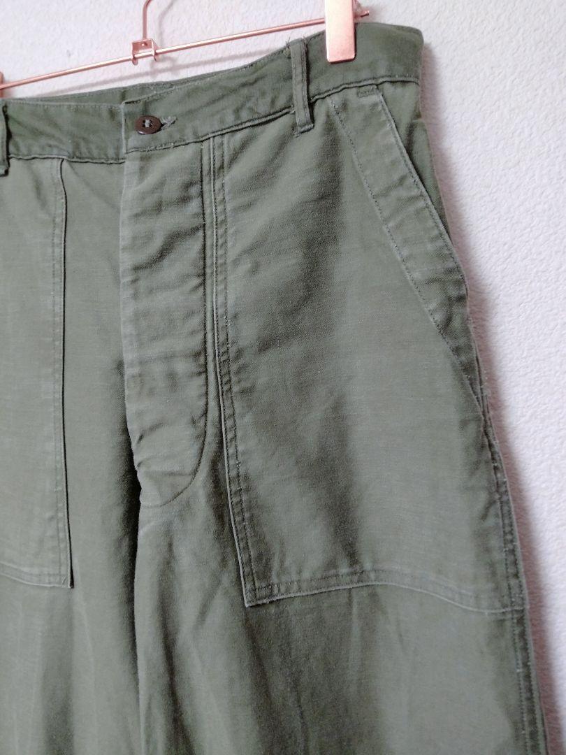 US ARMY OG-107　米軍　ベイカーパンツ　初期　アジャスター