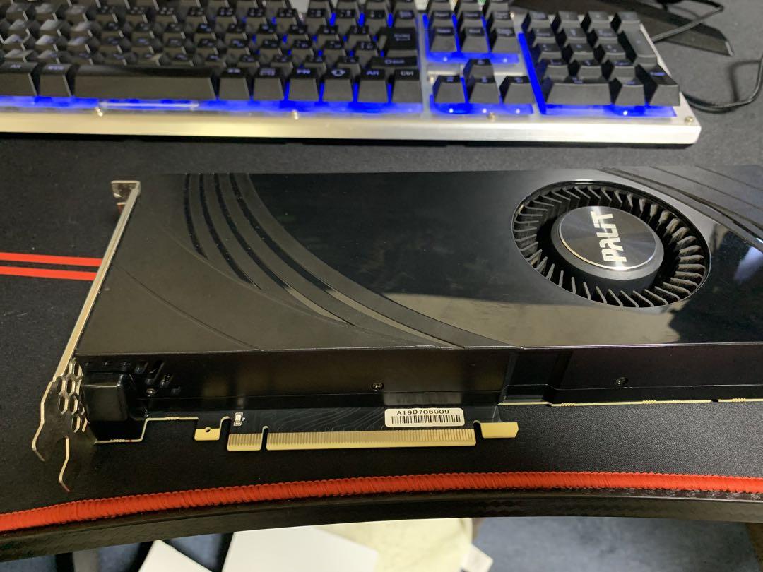 RTX 2070 super PALIT グラフィックボード ファン冷却