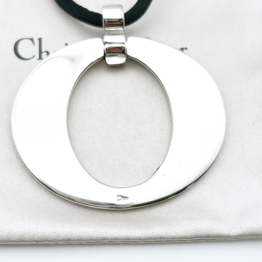 極美品✨ Dior ネックレス CD ロゴ サークルロゴ 希少 刻印 987
