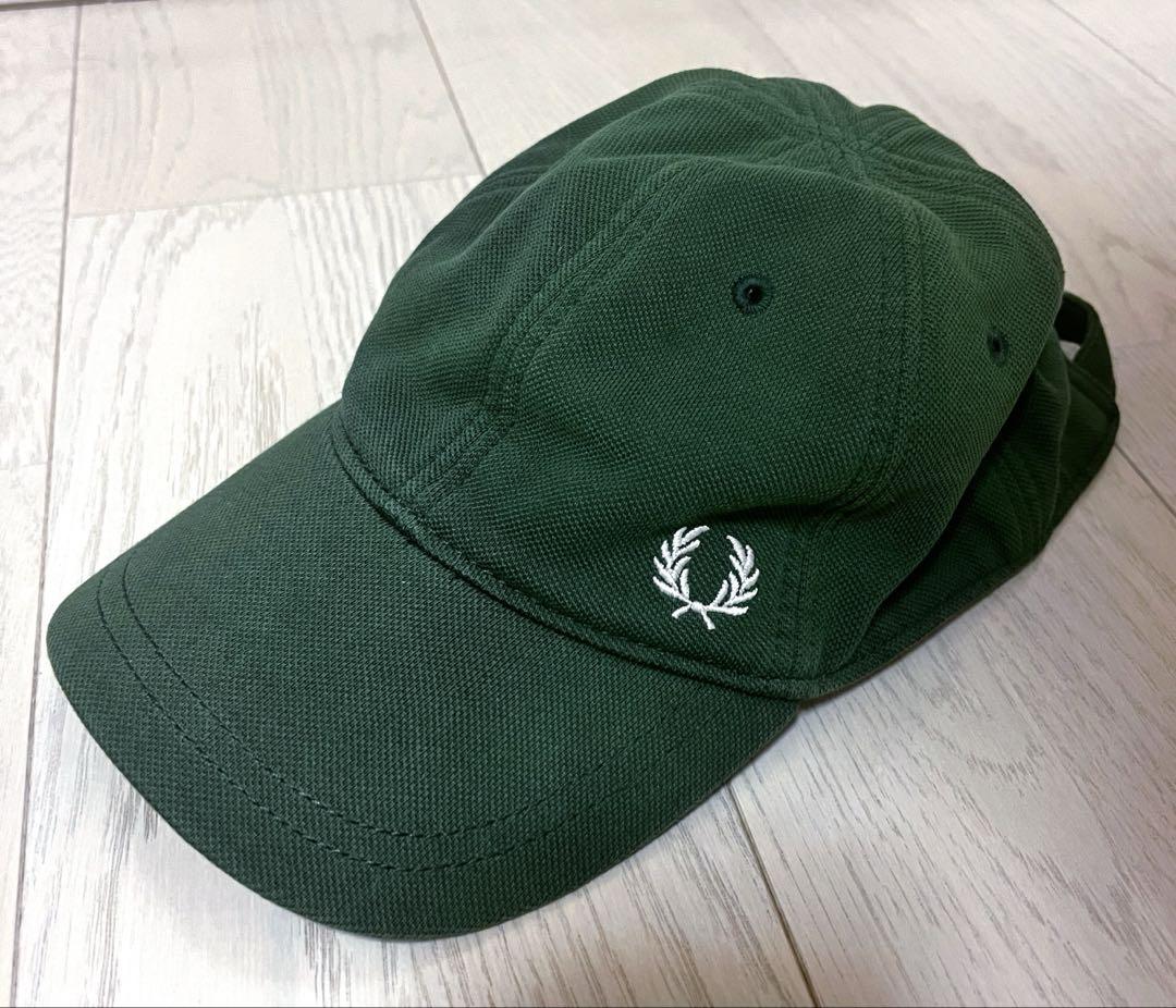 【フレッドペリー】ロゴキャップ グリーン FRED PERRY