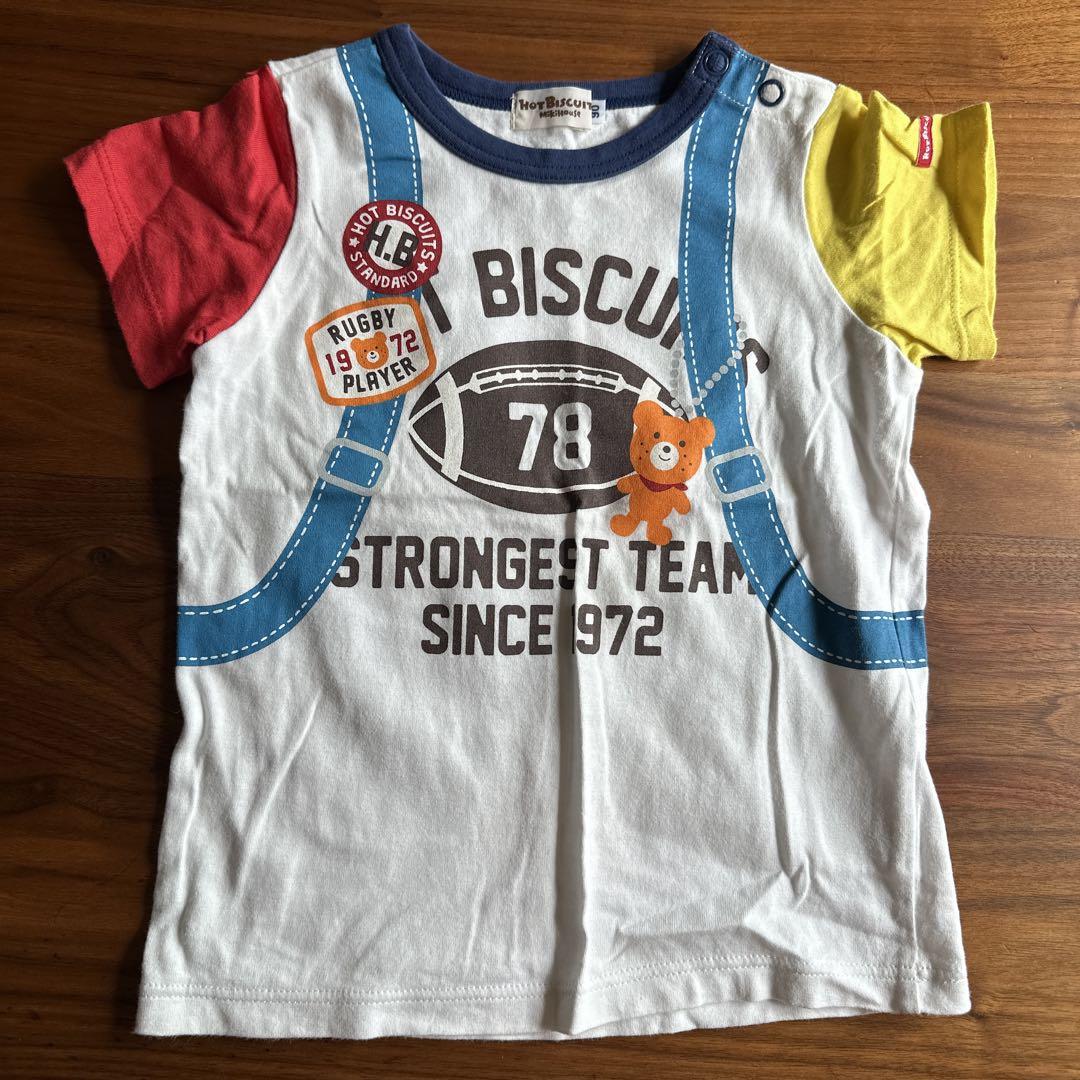 ミキハウス　Tシャツ、ズボン ホットビスケッツ ミキハウス Tシャツ ズボン 80 90 サイズ混合