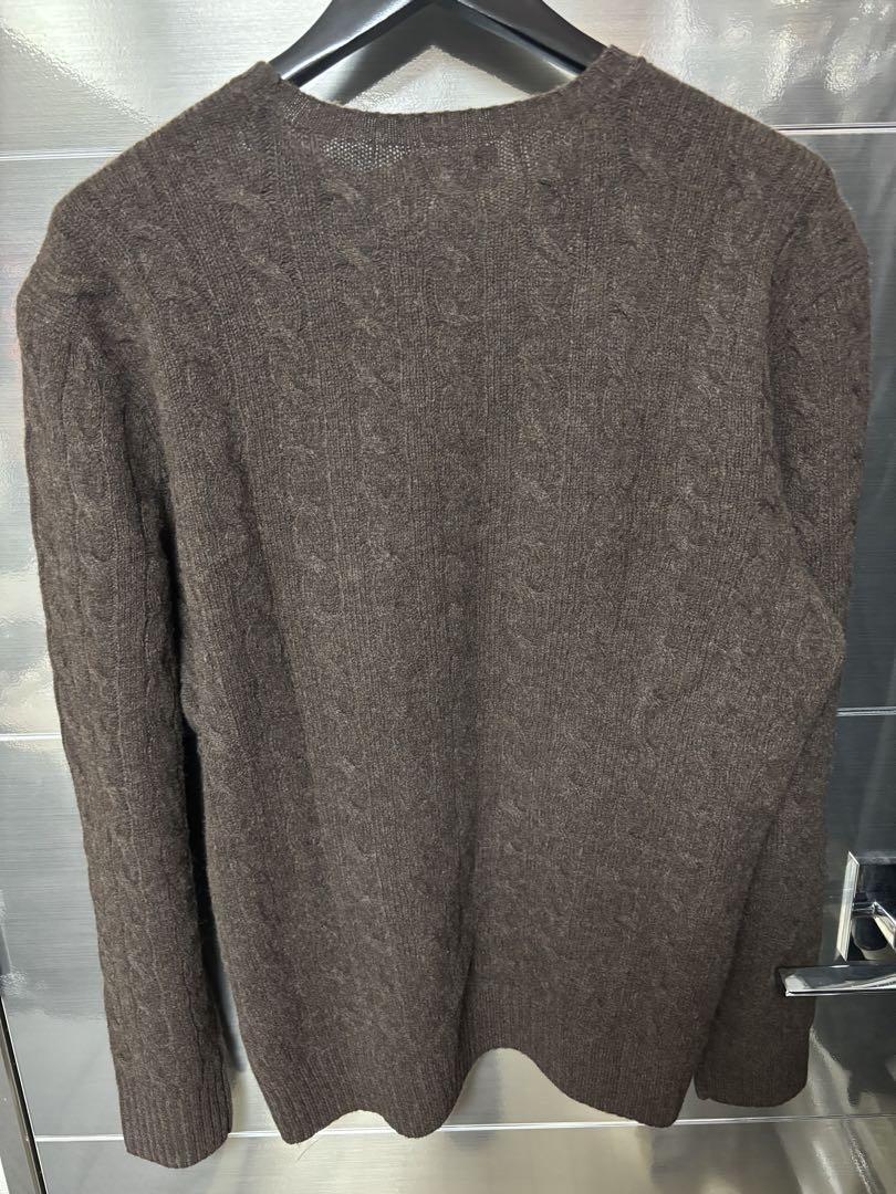 【新品未使用品】Polo Ralph Lauren ケーブルニットウールカシミヤ