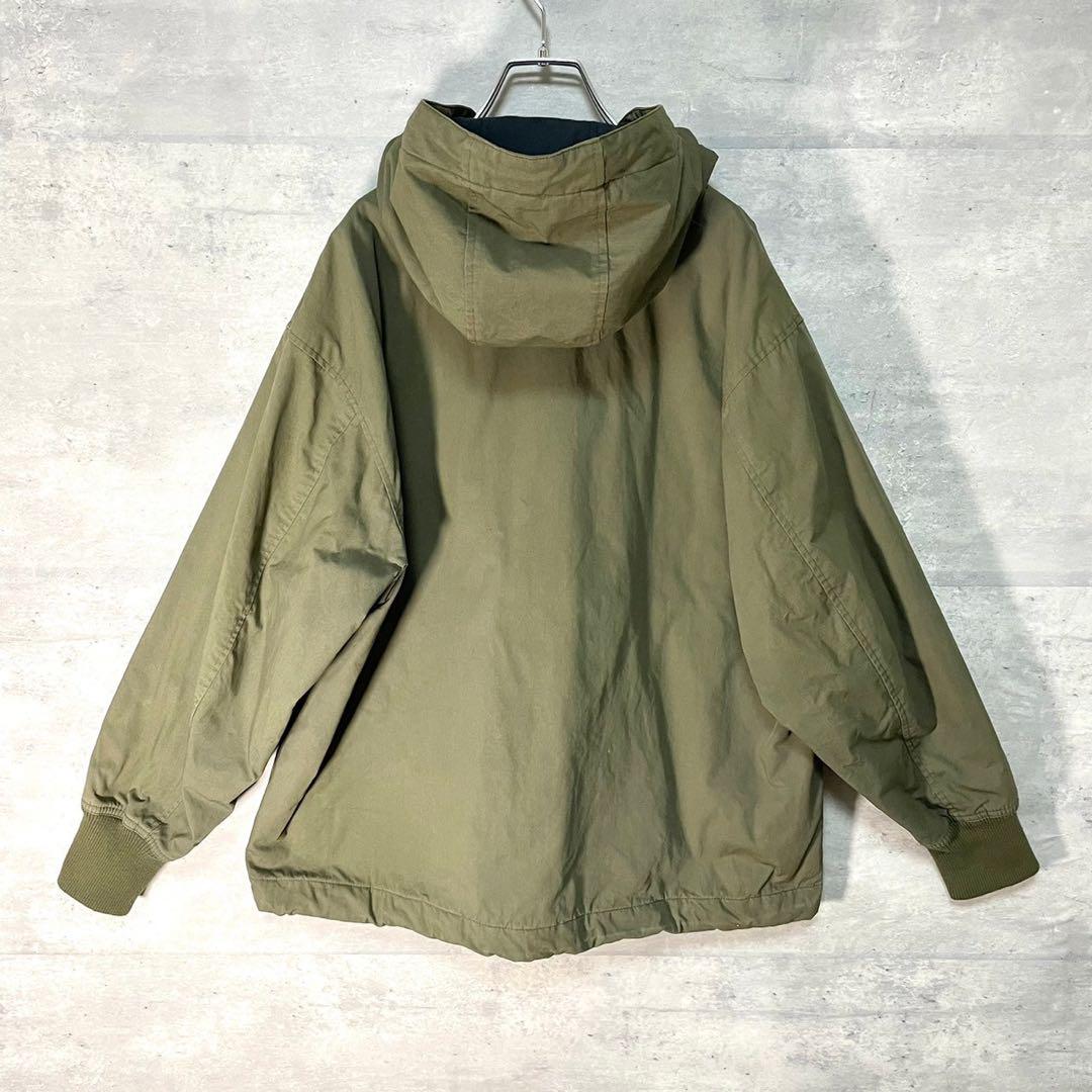 MHL エムエイチエル　PADDED COTTON NYLON カーキ