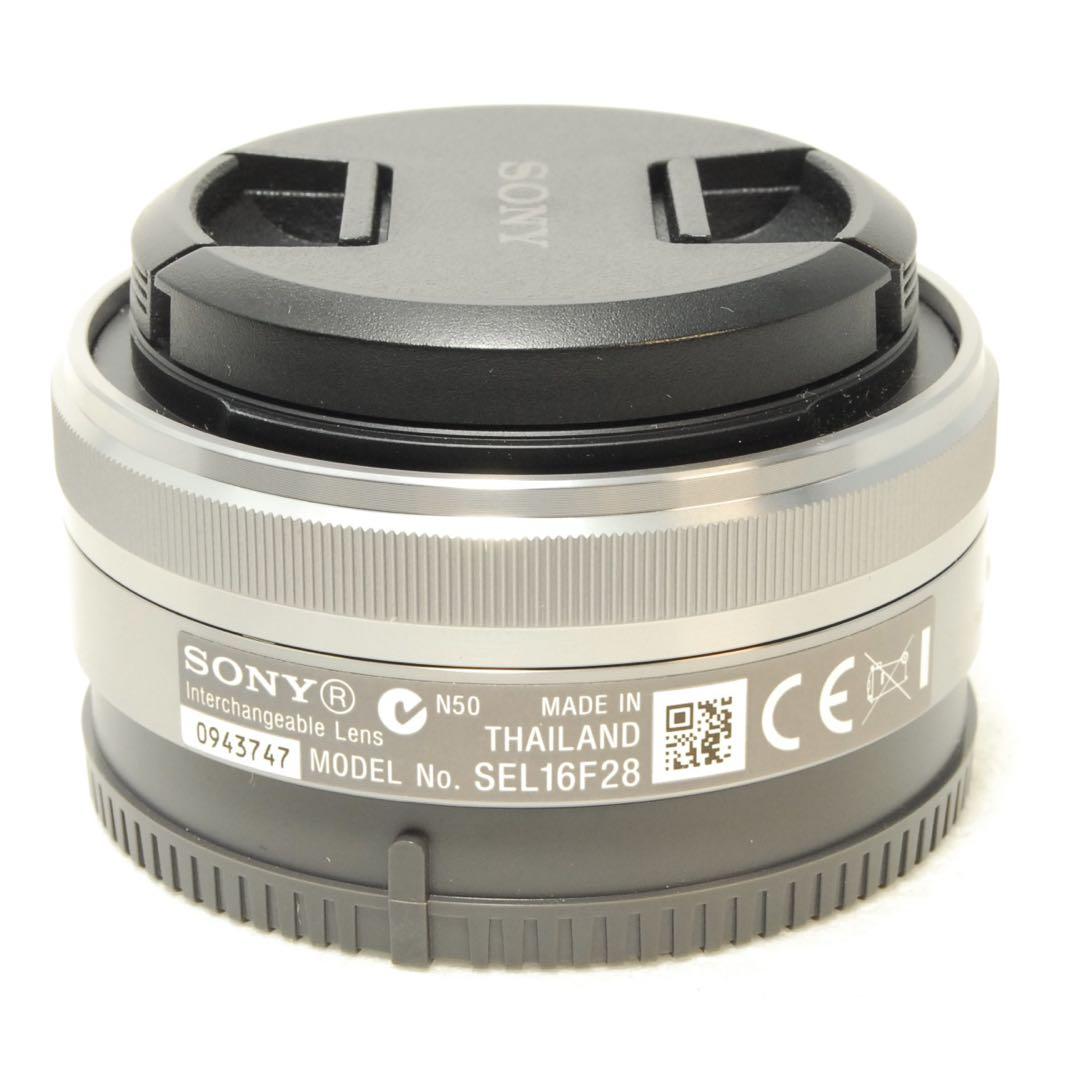☆動作確認済☆SONY 16mm F2.8 単焦点　パンケーキ　レンズ #259 新品)SONY (ソニー) E 16mm F2.8 SEL16F28（商品ID