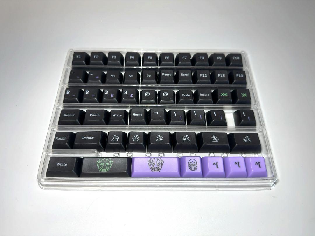 KAT Cyberspace Keycaps キーキャップセット（欠品あり）