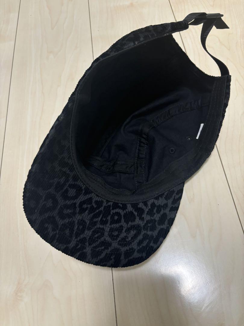Supreme レオパード　キャップ　コーデュロイ