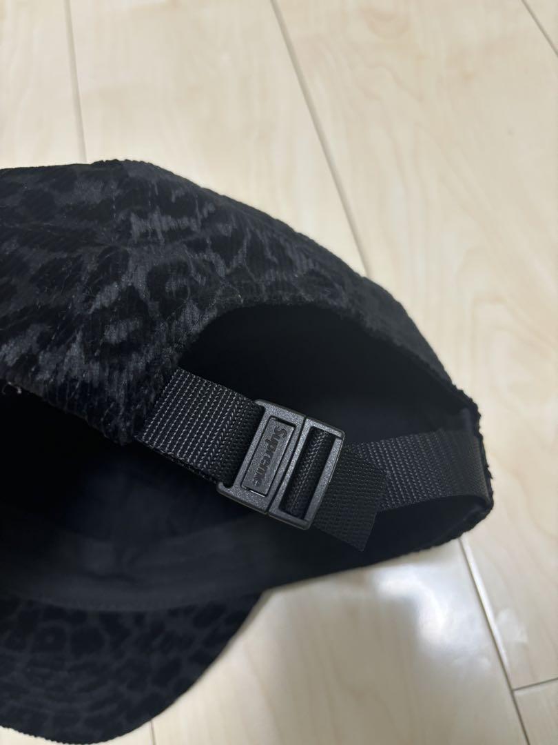 Supreme レオパード　キャップ　コーデュロイ