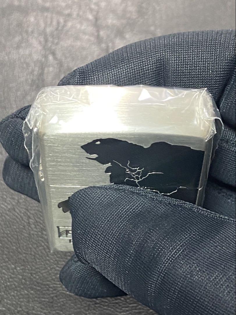 zippo GAMERA Rebirth silver 両面刻印 2023年製