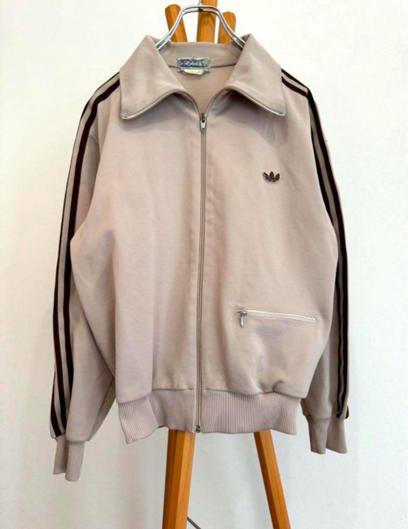 K*D様 超希少　70s デサント adidas】トラックジャケット　在原みゆき
